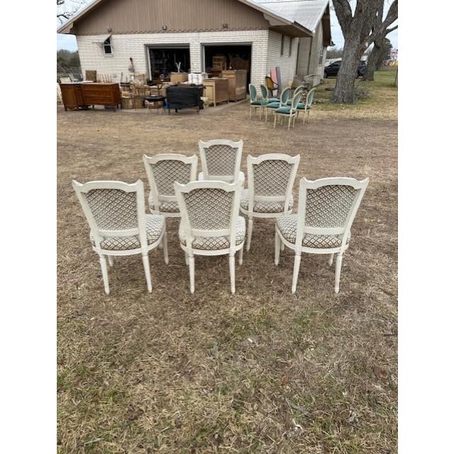 French Fine 19th Century Louis XVl Dining Chairs - Set of 6 For Sale - Image 3 of 17