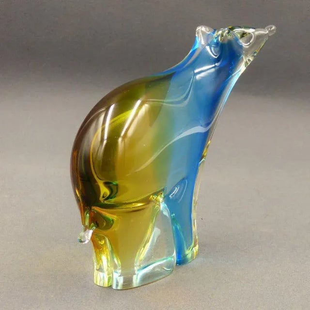 Murano Glass Figure by Livio Seguso. Italy, 1950s For Sale - Image 6 of 11