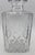 Victorian Circa 1900 English Cut Corner Square Decanter With Stopper For Sale - Image 3 of 4
