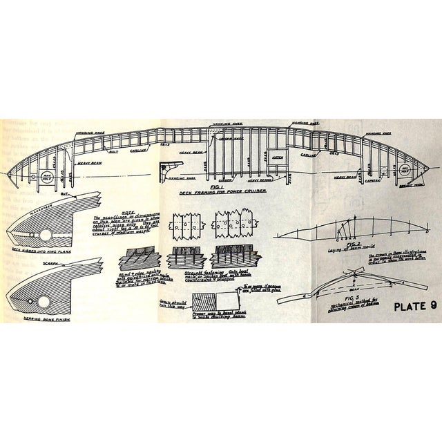 White "Small Boat Building" 1934 Patterson, h.w. For Sale - Image 8 of 12