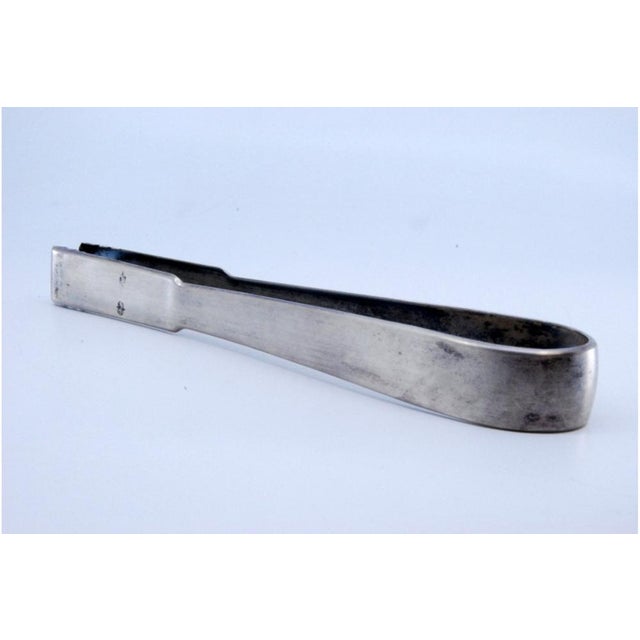 Silver Salad or Bread Tongs For Sale - Image 3 of 8