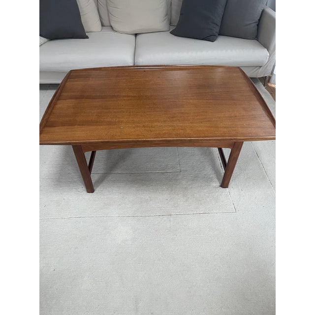 Brown Mid-Century Modern Coffee Table For Sale - Image 8 of 14