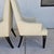 Late 20th Century Barbara Barry for Henredon Leather Dining Accent Armchairs Set of 2 For Sale - Image 5 of 18