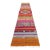 Mid 20th Century Colofull Organic Wool Turkish Kilim Runner Hallway Rug For Sale