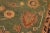 Textile 1980s Shabby Chic Green/Gold Wool Rug - 7'3" X 10'1" For Sale - Image 7 of 10