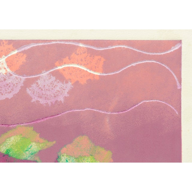 Abstract Leaves and Fans by Patricia A. Pearce For Sale In Monterey, CA - Image 6 of 7