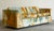 Mid-Century Modern Velvet Tie-Dye Sofa, Attributed to Milo Baughman & Jack Larsen, 1960's For Sale - Image 3 of 9