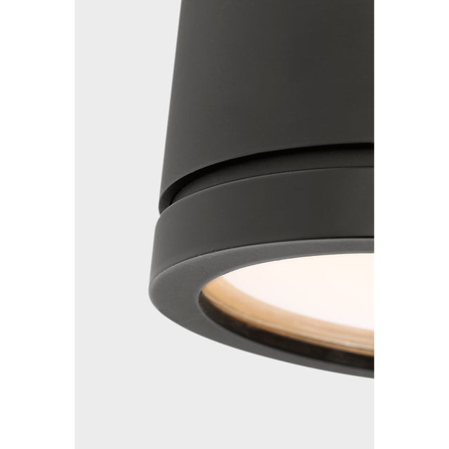 Metal Chapman & Myers for Visual Comfort Signature Provo 28" Canister Light in Matte Black For Sale - Image 7 of 11