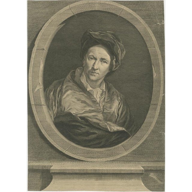 Étienne Fessard, Monsieur Gaultere, 1750, Engraving For Sale - Image 12 of 12