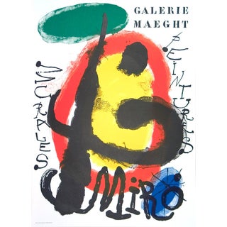 Joan Miro, Peintures Murales, Lithograph, 1961 For Sale