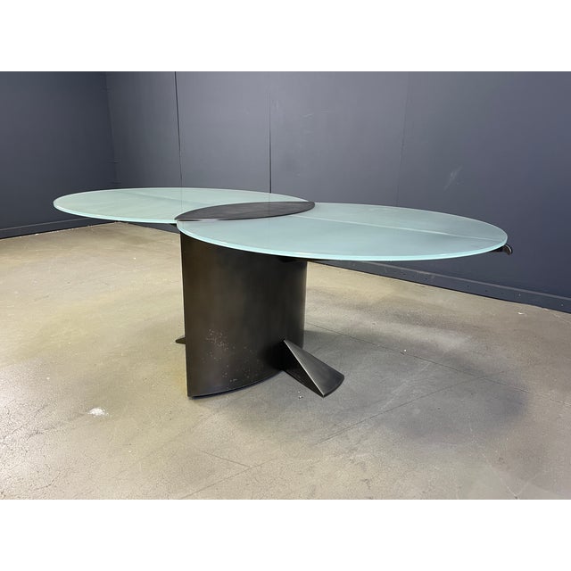 Postmodern Dining Table from Belgo Chrom / Dewulf Selection, 1980s For Sale - Image 6 of 12