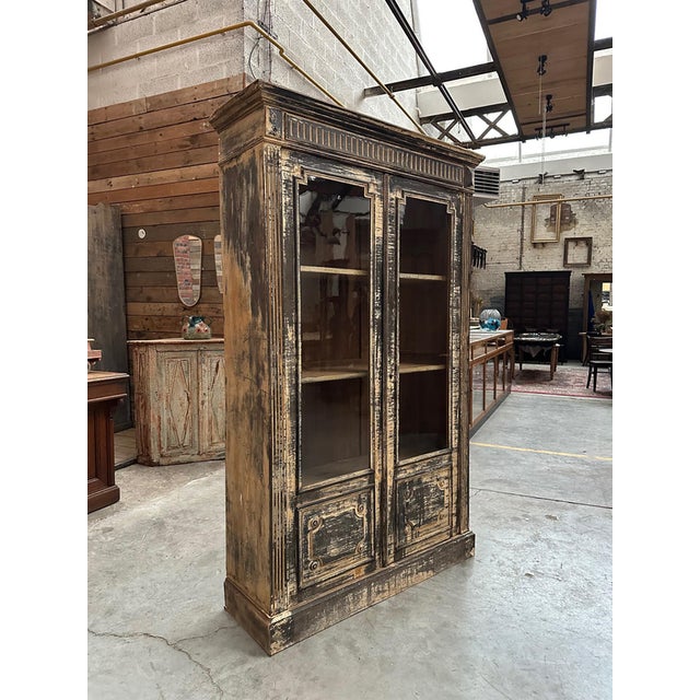Napoleon III Showcase with Patina For Sale - Image 13 of 13