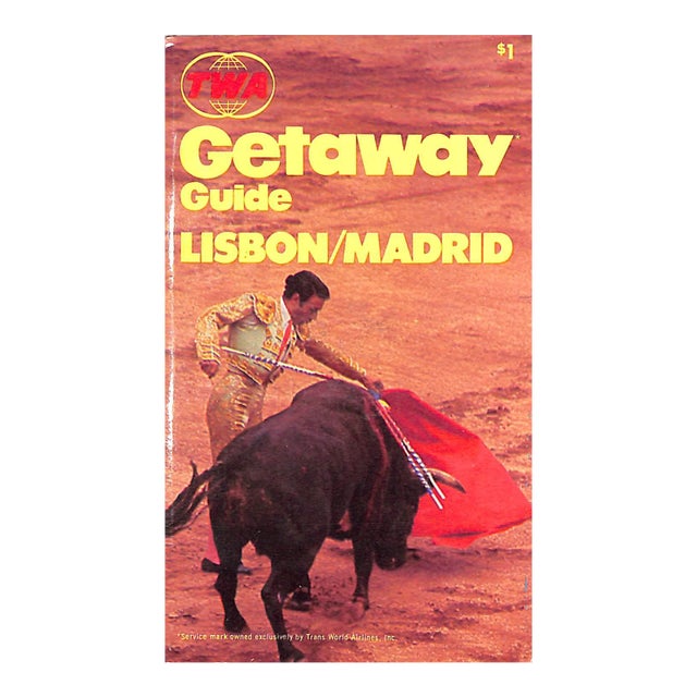 "Twa Getaway Guide Lisbon/ Madrid" 1971 Haggart, Stanely and Porter, Darwin For Sale