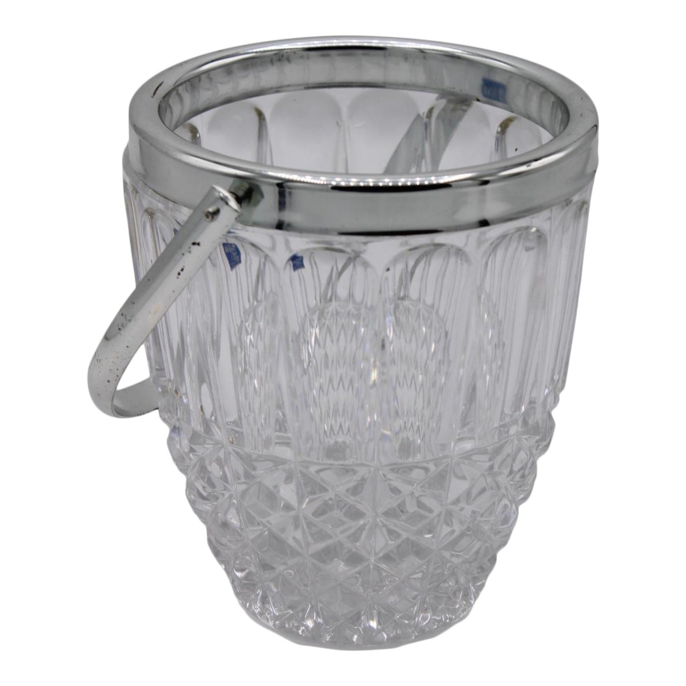 Mid20th Century Crystal Ice Bucket Chairish