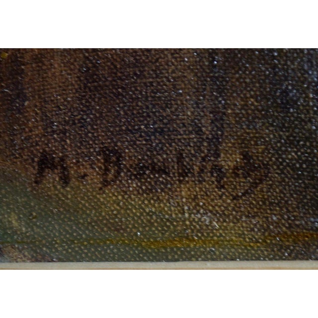 Large Asian Landscape, 1960s, Oil on Canvas, Framed For Sale - Image 4 of 13