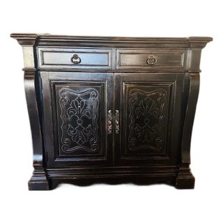Ambella Home Collection - Castillitan Line- Ornate 2-Door Sidebar or Buffet For Sale