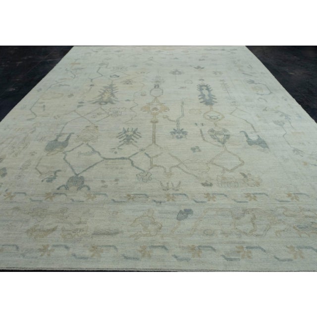 Turkish Oushak Rug 10'5" x 14'4" #18691 Explore a curated collection of hallway runners, wool rugs, and handmade...