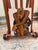 Contemporary Emmanuel Akolo - Taking Up Space, Small Miniature Painting of Woman Sitting on a Chair, Acrylic on Canvas, (2026) For Sale - Image 3 of 5