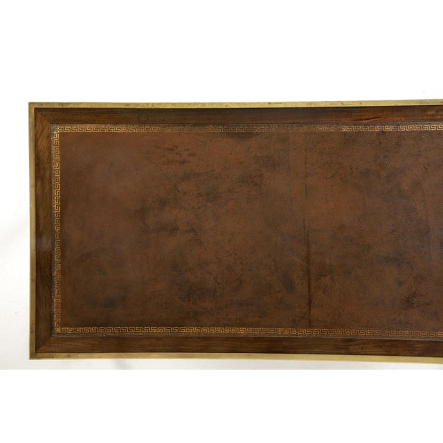 Antique French Bureau Plat, 1800s For Sale - Image 9 of 14
