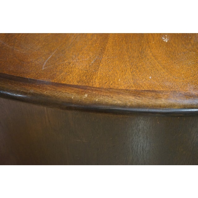 1960s Lovely Curved Mid-Century Buffet Attributed to Dunbar and Edward Wormley For Sale - Image 9 of 16