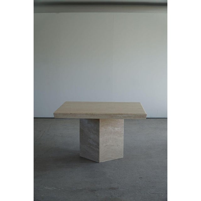 Stone Scandinavian Marble Dining Table, 1980s For Sale - Image 7 of 14