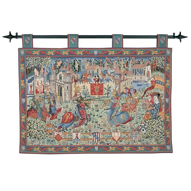 In the Middle Ages, mock battles called tournaments or jousts became fashionable. They started as a means of training...