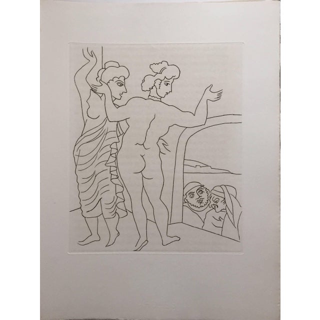 André Derain, Erotic Etching from Le Satyricon For Sale