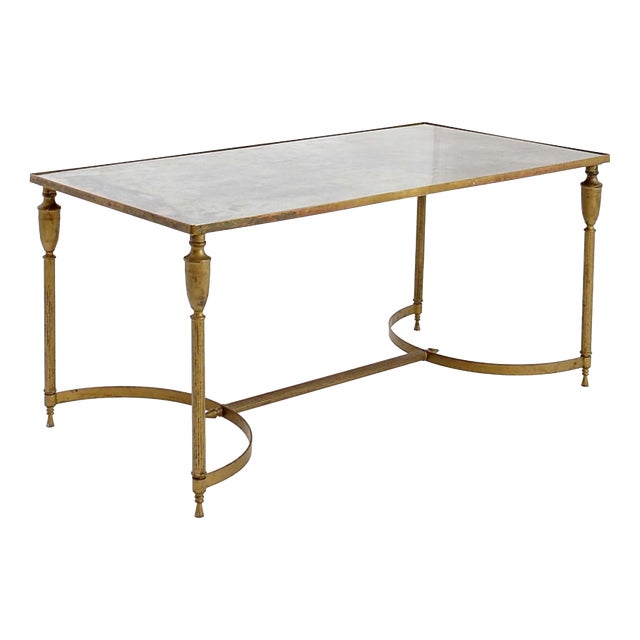 Mid-Century Modern Coffee Table in the style of the Maison Jansen, 1960s For Sale