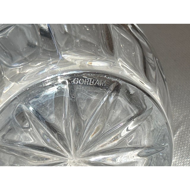 Vintage Gorham Crystal Decanter For Sale - Image 10 of 10
