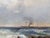 French School - 1874 - Shipwreck - Seascape - Romantism - Oil on Canvas - Monogrammed For Sale - Image 4 of 12