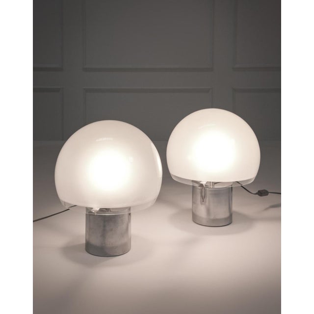 Small Porcino Table Lamp by Luigi Caccia Dominioni for Azucena, 1990s. Last Azucena production before closing I have...
