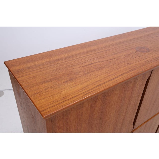 Vintage Danish Highboard in Teak by Børge Mogensen, 1960s For Sale - Image 13 of 18