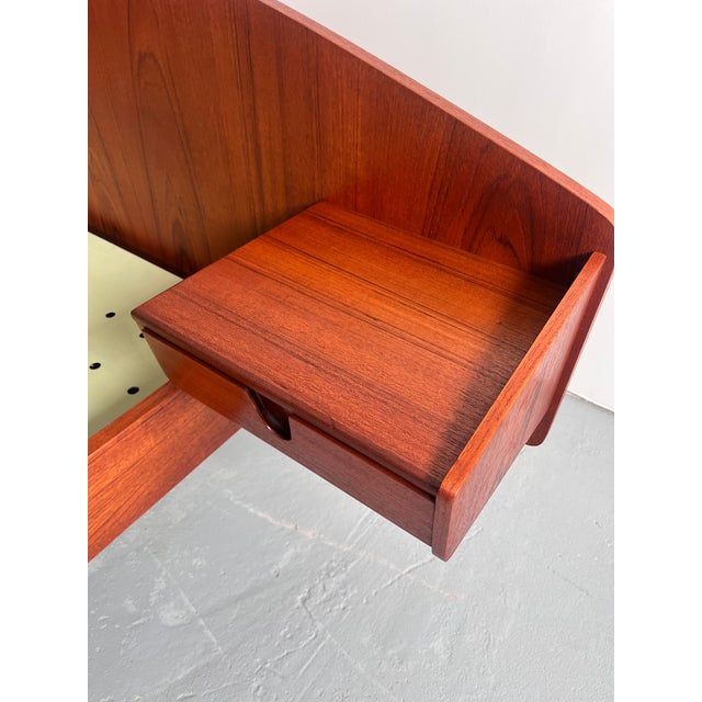 Wood Mid-Century Bed Frame, Norway, 1950s For Sale - Image 7 of 13