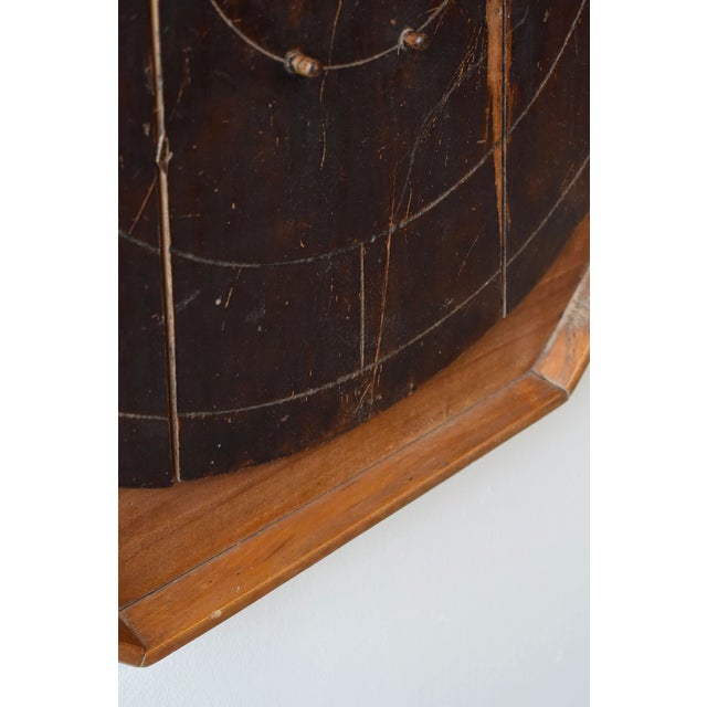 Antique Folk Art Crokinole Game Board, Circa Early 20th Century For Sale - Image 14 of 17