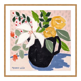 April Flowers by Marisa Anon in Gold Frame, XS Art Print For Sale