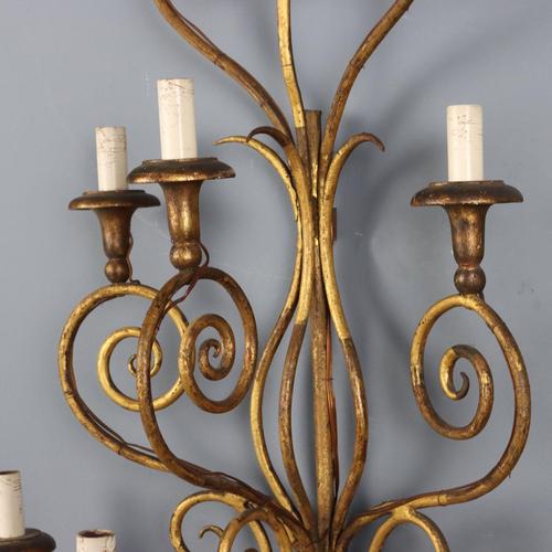 Early 20th Century Wall Lamps, Italy For Sale - Image 4 of 7