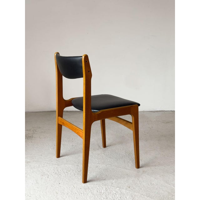 Teak Dining Chairs attributed to Erik Buch for Oddense Maskinsnedkeri, Denmark, 1960s, Set of 4 For Sale - Image 17 of 18