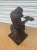 Late 20th Century Vintage Darwin Bronze Thinking Monkey Statue For Sale - Image 5 of 7