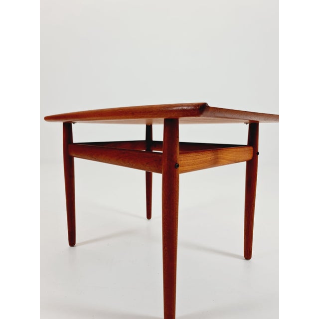Brown Danish Teak Coffee Table by Grete Jalk for Glostrup Møbelfabrik, 1960s For Sale - Image 8 of 11