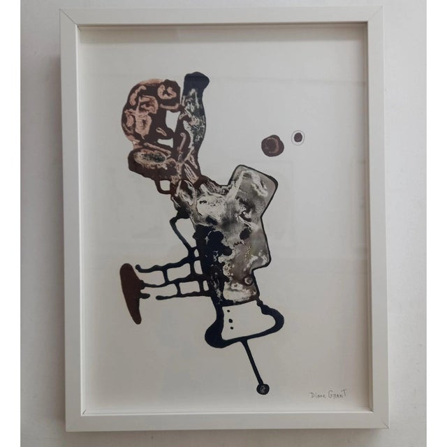 Abstract Figurative Original Oil Painting by Diane Grant. Oil on Fine Art 'Hahnemuhle' paper. *From a series of paintings...