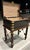 Metal Leather Wrapped Accent Table Jewelry Box in Faux Bamboo From Lineage Home Furnishings Philippines For Sale - Image 7 of 12