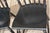 Vintage S Bent Bros Hitchcock Style Black Stenciled Dining Chairs Set of 4 For Sale - Image 4 of 18