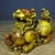 Pair of Vintage Shoushan Stone Pi Xiu Figures – 5.5" Carved Guardian Beasts For Sale In Los Angeles - Image 6 of 9