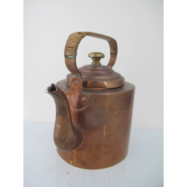 Antique Chinese Copper Tea Kettle Teapot For Sale - Image 10 of 10
