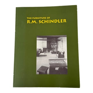 The Furniture of R.M.Schindler 1997 Architecture Design Art Book Isbn 0942006305 For Sale