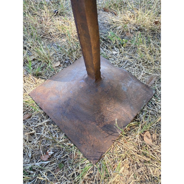 Welded Steel Sculptures (After Serra), a Pair For Sale - Image 15 of 18