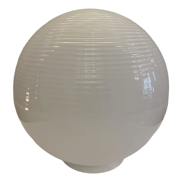 Large Murano Glass Sphere Leucos Lamp from Fontana Arte, 1970s For Sale