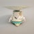 Hollywood Regency Vintage Continental Porcelain Cherub Compote Tazza With Turquoise Ground For Sale - Image 3 of 8