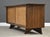 1950s Refinished George Nakashima Walnut and Carpathian Elm Burl 84” Credenza for Widdicomb Model 205 For Sale In Boston - Image 6 of 13