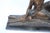 1990s Art Deco Sculpture Semi-Nude Girl with Boy and Dog After Delandre Large For Sale - Image 9 of 18